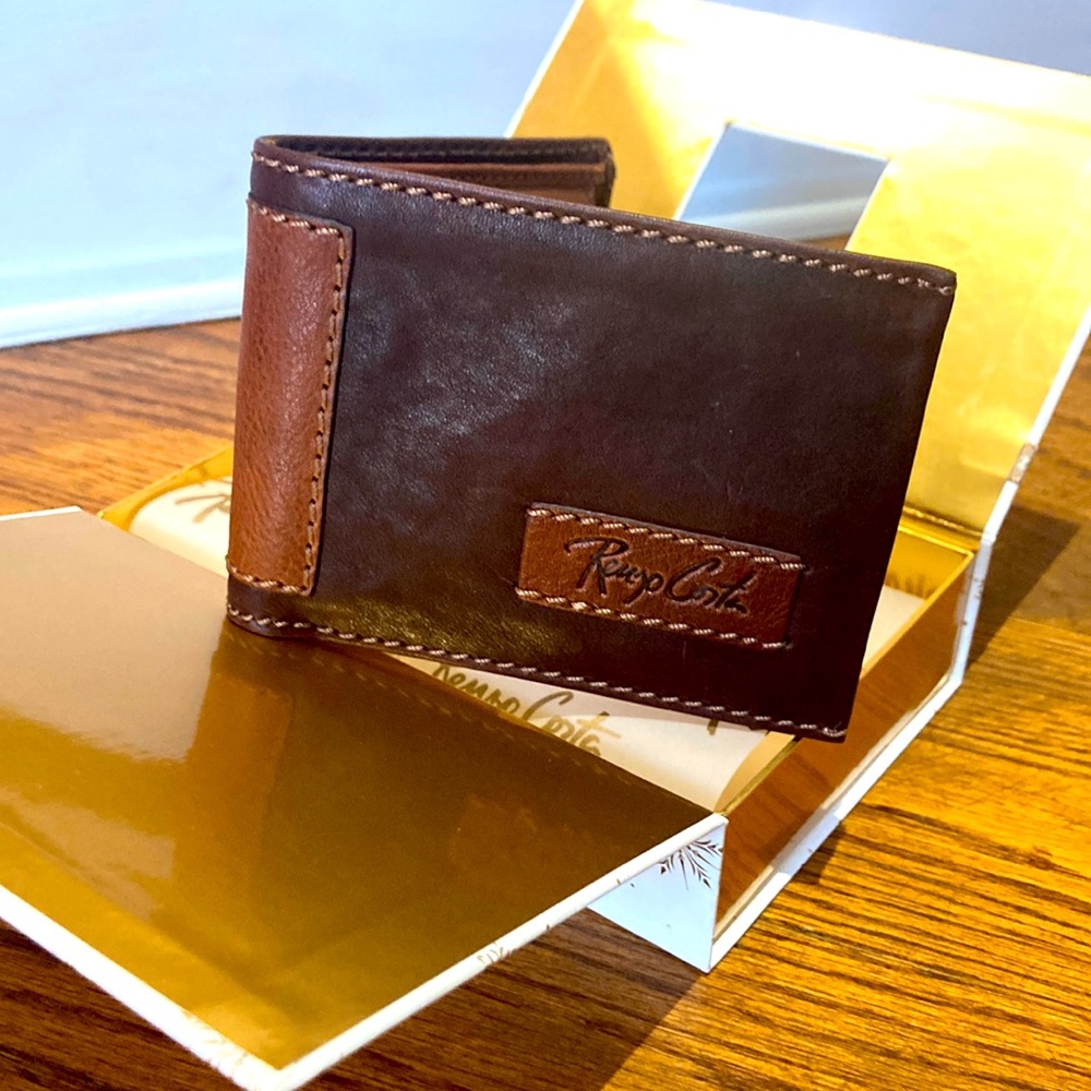 Renzo Costa Genuine Leather Men’s Wallet BRAND NEW!!
